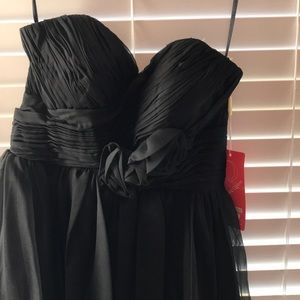 Black formal dress